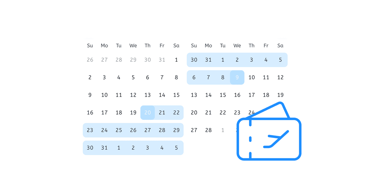 Калькулятор дней пребывания (виза)