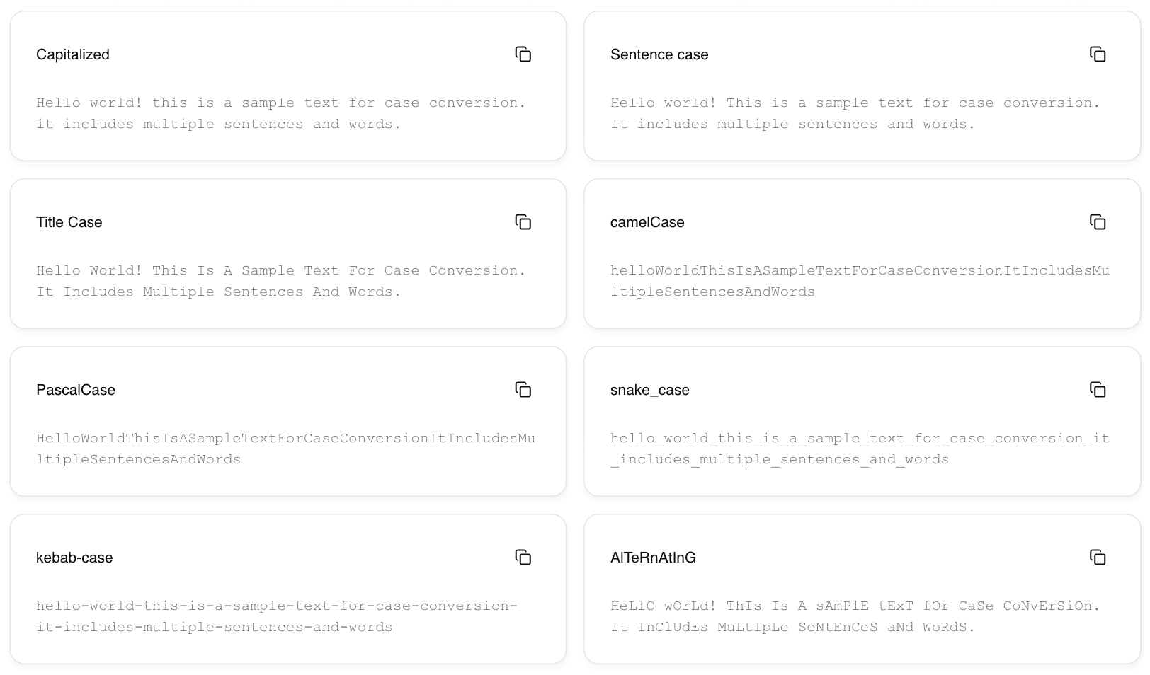 Конвертер регистра
